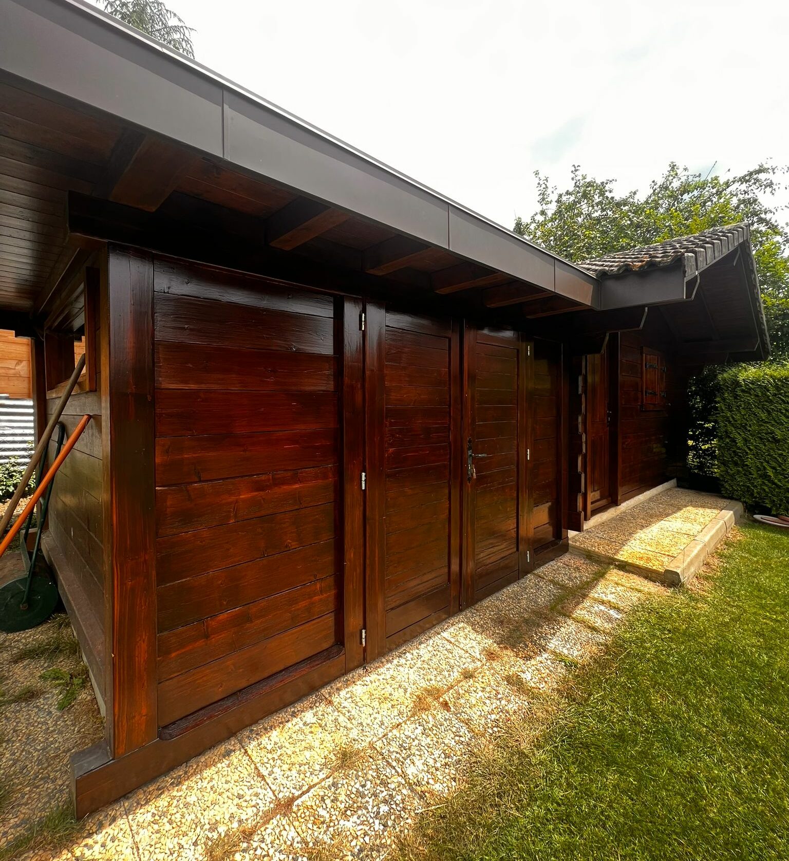 Entretien du bois d'un chalet à Annemasse